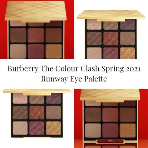 burberry runway eye palette 2021|Burberry The Colour Clash Spring 2021 Runway Eye Palette.